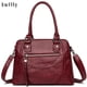 thumbnail image 2 of Bolsos de mano estilo invierno 2021, carteras y bolsos de lujo de cuero suave, bolsos de mujer, bolsos de diseñador, bolsos cruzados de hombro para mujer, 2 of 5