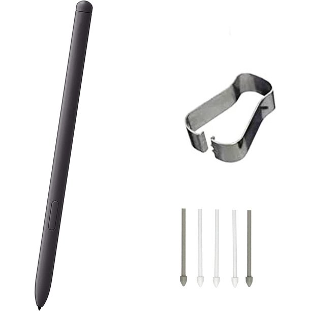 Gray Tab S6 Lite Stylus Pen Replacement with Tips/Nibs for Samsung