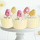 thumbnail image 3 of 50 piezas de fundas para cupcakes para bodas, tazas de papel para hornear y forros para muffins para cumpleaños (amarillo y blanco), 3 of 6