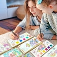 thumbnail image 3 of Libros para colorear con agua Kidcraft, paquete de 3 con juego de pinturas, 3 of 7