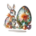 thumbnail image 2 of Tablero decorativo con base para decoración de huevos de Pascua en 2D para cumpleaños Estilo H, 2 of 9