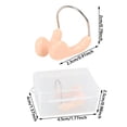thumbnail image 2 of Clip de Nez en Silicone Réglable pour Entraînement Design Confortable par Inhalation d'Eau Idéal pour Adolescents Adultes, 2 of 6