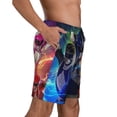 thumbnail image 3 of Power Rangers Mens Swim Trunks Quick Dry Board Shorts with Mesh Lining, Hawaii Beach Shorts Swimwear Bathing Suits, 3 of 7