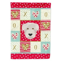 Carolines Treasures CK5202GF Glen of Imaal  Love Flag Garden Size Small multicolor