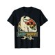 thumbnail image 1 of Daddysaurus T Rex Dinosaur Daddy Saurus Family Matching T-Shirt, 1 of 6