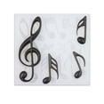 thumbnail image 3 of Musical Note Guitar Lover Jewelry Pendant Music Art Theme Instruments Resin Casting Silicone Mold Jewelry Making Tools, 3 of 3