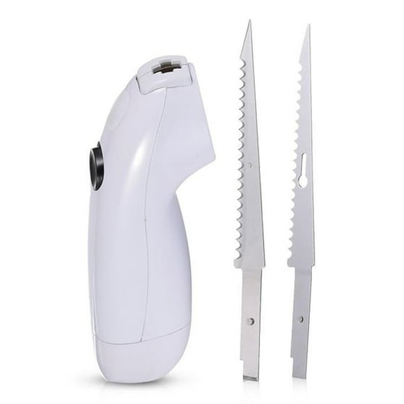 (White Box Packaging) Meat Fruit Vegetable Electric Cordless Knife Kitchen Tools