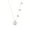 White, variant on Diamond Dash Pendant Necklace 18K White Gold over 925 Sterling Silver | Everyday Jewelry for Women, Birthday Gift for Her