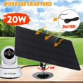 thumbnail image 1 of Cargador Solar 5V 10W Impermeable IP CCTV Vigilancia Cámara Monitor Paneles Likrtyny Para Estrenar, 1 of 9