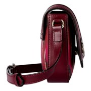 Gucci GG Supreme Snake Print Mini Crossbody Bag Coated Canvas Leather Trim New