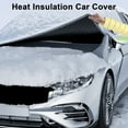 thumbnail image 3 of Soumake Car Magnetic Windshield Snow Cover UV Resistant Waterproof Anti-Freeze Universal Size Easy to Install Cars Trucks Windshield Cover, 3 of 8