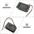 Miangastore 9V Guitar Pickup Box Cover & Battery Holder for Bass/Guitar