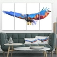 thumbnail image 1 of Eagle Double Exposure Illustration - Large Animal Canvas Art Print, 1 of 4