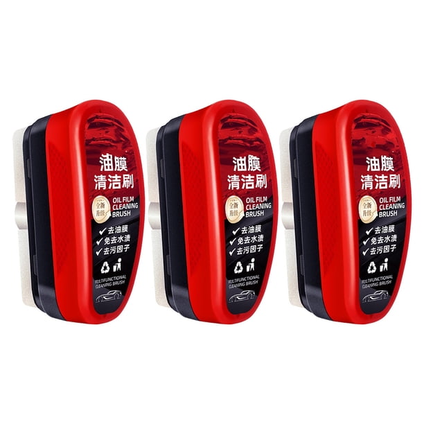 Xihbxyly Cepillo Limpiador de Parabrisas para Coche, Potente Efecto Desengrasante, Protección Contra La Lluvia, Multisuperficie, Limpieza de Cristales para El Hogar y El Vehículo, 120 Ml, Fácil Aplic