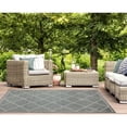 thumbnail image 3 of Liora Manne Malibu Checker Diamond Indoor Outdoor Area Rug Green, 3 of 7