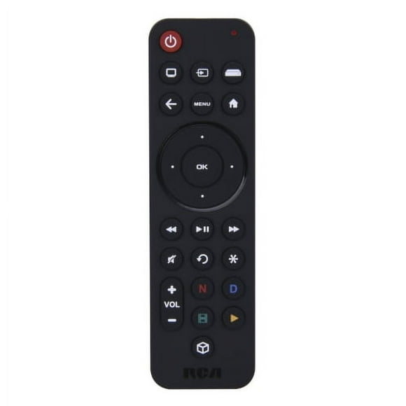 RCA Télécommande Universelle Ultra Mince Rechargeable Bluetooth de Diffusion en Continu à 3 Appareils (Modèle : RCTSB3B) – Noir