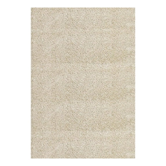 Concord Global Trading Shaggy Collection Plain Area Rug