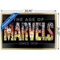 thumbnail image 3 of Marvel Comics - Marvel 80th Anniversary - Age of Marvels Wall Poster, 22.375" x 34", Framed, 3 of 3