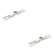 thumbnail image 3 of Bisagra de Acero Laminado en Frío Inteprter Universal 2Conjunto Plata, 3 of 6