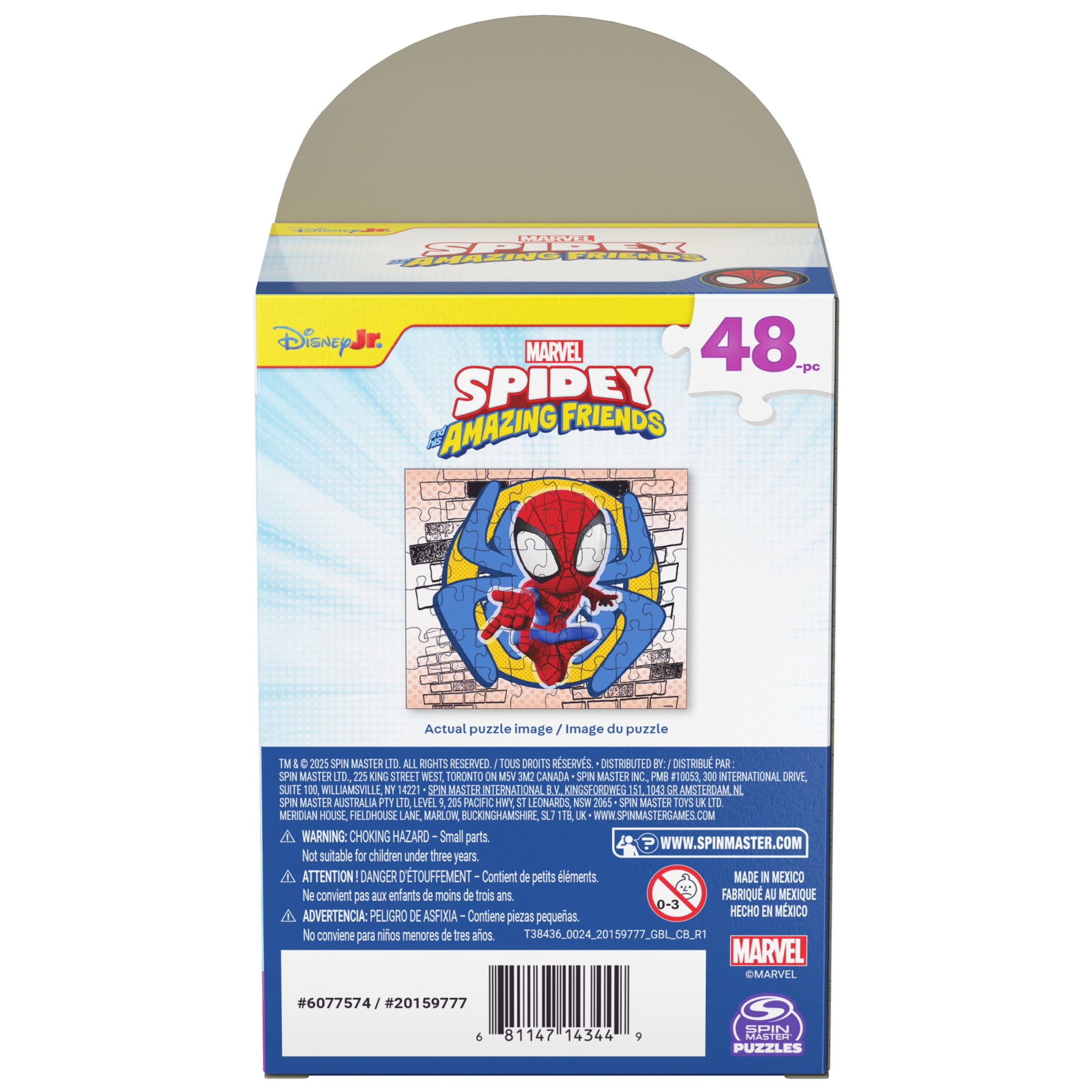 Spidey and His Amazing Friends 48-Piece Puzzle, Ages 3 and Up