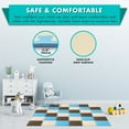 thumbnail image 4 of ProSource Kids Solid Colors Foam Puzzle Floor Play Mat, 36 or 16 tiles, 4 of 7