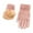 506_Pink, variant on CYSFASHION Winter Gloves Men Plush Hand Warmer Thermal Fall Fashion Must Have Faux Fur Wool Womens Mittens Pink