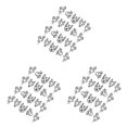 thumbnail image 1 of Shengyu Cartoon Animal Line Drawing Nail Stickers DIY Fake Nail Tip Decals Tools No.03 3PCS, 1 of 6