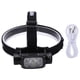 thumbnail image 2 of Faro ángulo Ajustable Linterna Frontal Absorción Magnética Impermeable IPX4 Faro Carga Tipo C con Diadema Elástica para Acampar Caminar Correr Reparar Automóviles ANGGREK Otros, 2 of 8