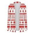 thumbnail image 4 of Mifsaly Christmas Cardigan for Women Merry and Bright Xmas Trees Open Front Cardigans Long Sleeve Lightweight Flowy Outerwear Vacation Blouse 2025 Festival Party Outfits, 4 of 6