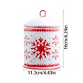 thumbnail image 3 of Cord Xmas Decorative Jar, Christmas Decorations Indoor Outdoor Party Room Home Decor Accents, Villa Tabletop Decor for Mantel, Shelf, Home Room Holiday Decor, 3 of 8