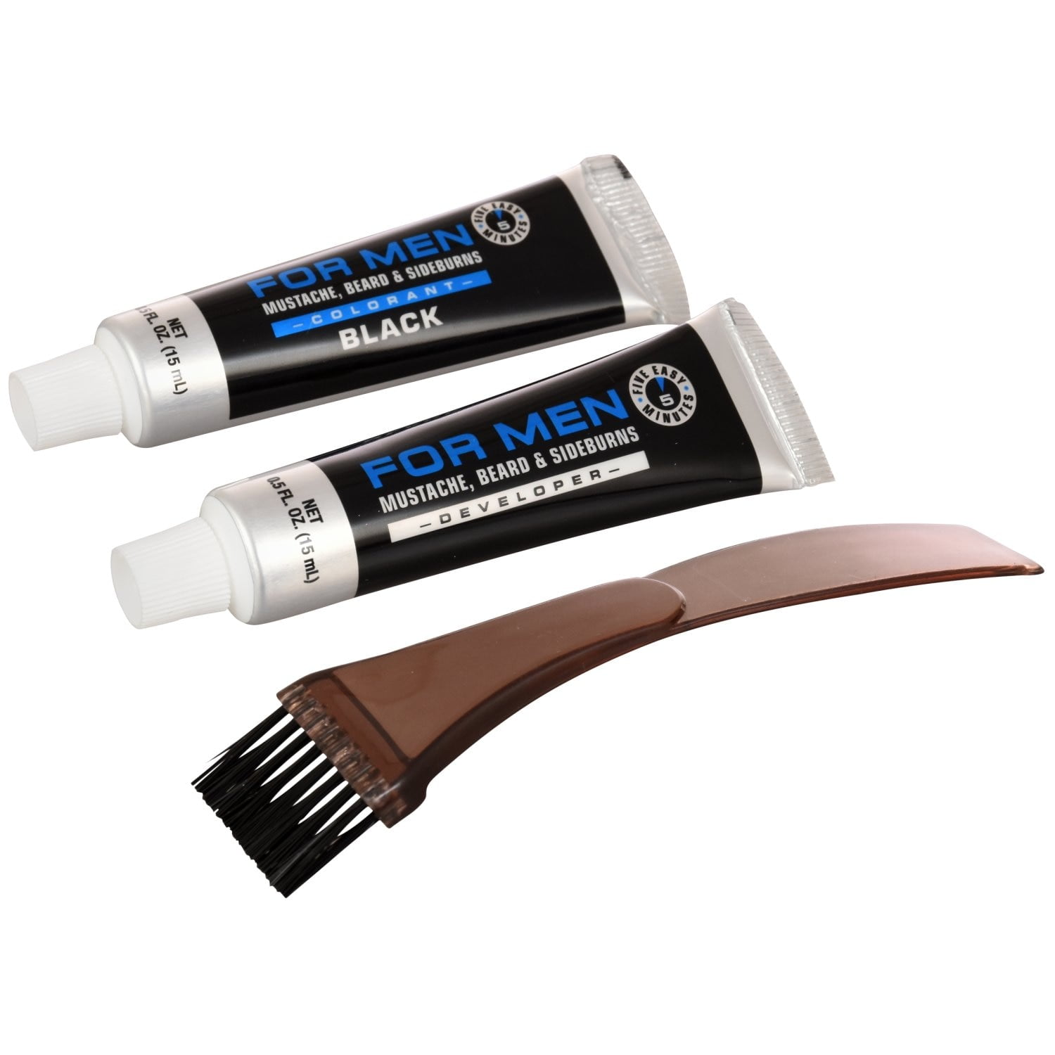 Temporary Hair Color BrushIn Hair Gel Coloring Kits Black in 5