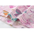 thumbnail image 5 of FEDPOP Toddler Girls Pajamas Bamboo Viscose Kids Snug fit Heart Printed Pjs 2pcs Valentines Day Set 5T, 5 of 7