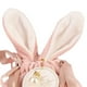 thumbnail image 5 of Bolsa de terciopelo para dulces con tarjetas y perlas, ideal como regalo de Pascua. Rosa, 5 of 9