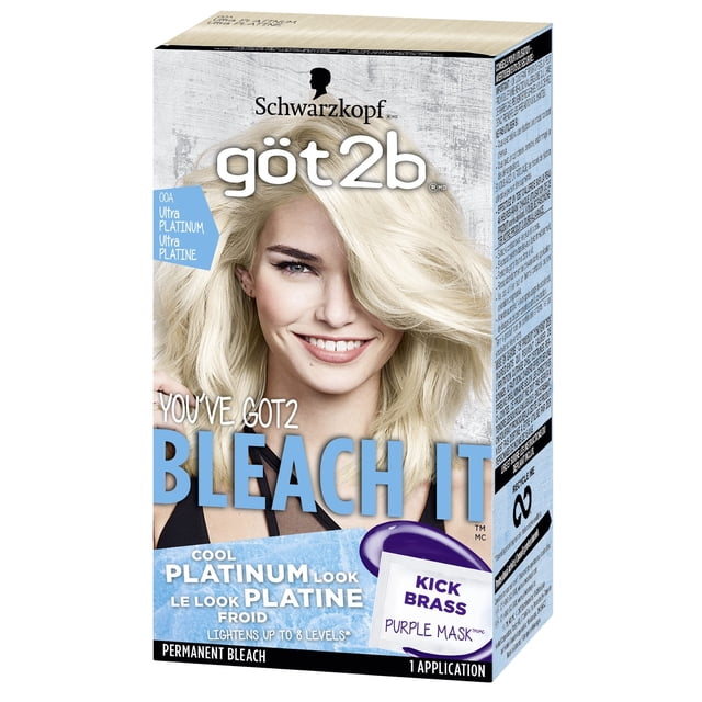 Tinte de pelo Got2B Bleach It Permanent 00A Ultra Platinum
