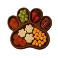 thumbnail image 2 of 11.02inx11.02 Inch Cute Dog Face Charcuterie Boards, Dog Themed Charcuterie Platter, Wood Serving Tray Board for Cheese, Meats, Fruit, Decorative Cutting Board Gift for Dog Lovers, Dog Party Plates, 2 of 3