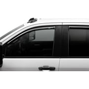Auto Ventshade [AVS] In-Channel Ventvisor / Window Deflectors | Fits 2019-2024 Chevrolet/GMC Silverado/Sierra 1500, (2022 LTD)2020-2024 Silverado/Sierra 2500/3500 HD Crew Cab, 4 pcs. | Smoke-194805