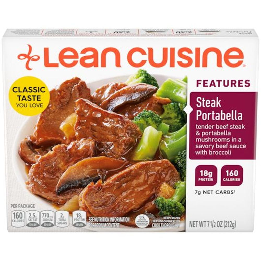 Lean Cuisine Steak Tips Portobello, 7.5 Ounce -- 12 per Case.
