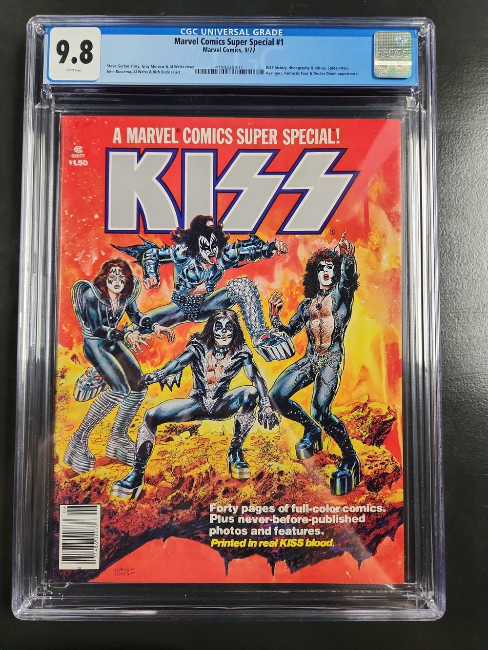 Cover of Marvel Comics Super Special #1