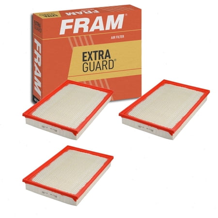 3 pc FRAM CA10328 Extra Guard Air Filters for 17801-38050 83350 A35819 AF1441 AF4066 AF5819 WAF4066 Intake Inlet Manifold Fuel Delivery Filters