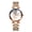 042 White, variant on Women Watch Fashion Rose Gold Stainless steel Diamond Quartz Female Wristwatch for Luxury Dress Ladies