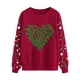 thumbnail image 2 of TaTaai St Patricks Day Sweatshirt Women Shamrock Long Sleeve Shirt Irish Festival Holiday Crewneck Causal Top Gift, 2 of 5