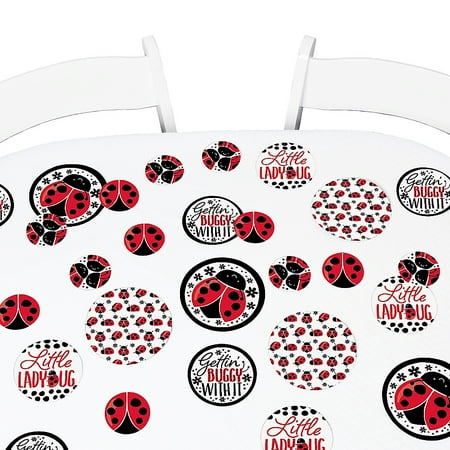 Happy Little Ladybug Baby Shower Or Birthday Party Giant Circle