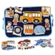 thumbnail image 2 of Tablero de cuentos de fieltro portátil para guardería, actividad preescolar, juguete de viaje para niños y niñas de más de 3 años , autobús, 2 of 8