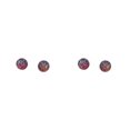 thumbnail image 3 of Qarigey Pendientes de aliento para bebé, gotas para los oídos redondas, adornos para las orejas reutilizables a la moda, pendientes geométricos Tipo31 2piezas Qarigey CBP265399, 3 of 6