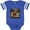 Football Blue and White, variant on Inktastic Bull Riding Boys or Girls Baby Bodysuit