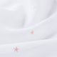 thumbnail image 5 of Cortinas Deconovo blancas transparentes con diseño de estrellas y bolsillo para barra para sala de estar, 132 x 213 cm, 2 paneles con diseño de estrellas rosas, 5 of 5
