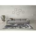 thumbnail image 3 of Ahgly Company Indoor Square Abstract Gray Modern Area Rugs, 8' Square, 3 of 4