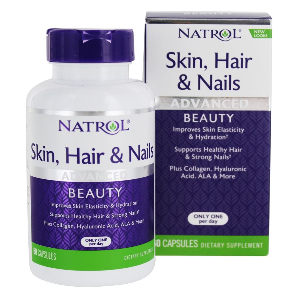 Natrol Skin, Hair & Nails Advanced Beauty 60 Capsules Walmart Canada