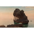 thumbnail image 3 of Haseltine, William Stanley 14x10 Black Modern Framed Museum Art Print Titled - Capri, 3 of 5