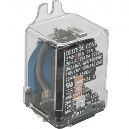 Deltrol  Power Relays - 15 To 50 Amps  DPDT  35 AMP  120VAC Coil .250QC Terminals - 20844-84 price history on PriceWatchPro